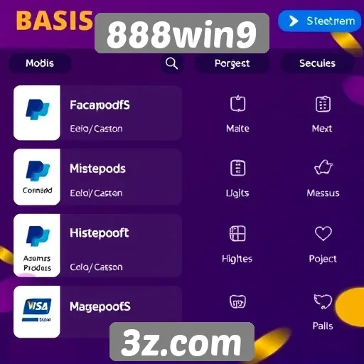Métodos de pagamento disponíveis no 888win9