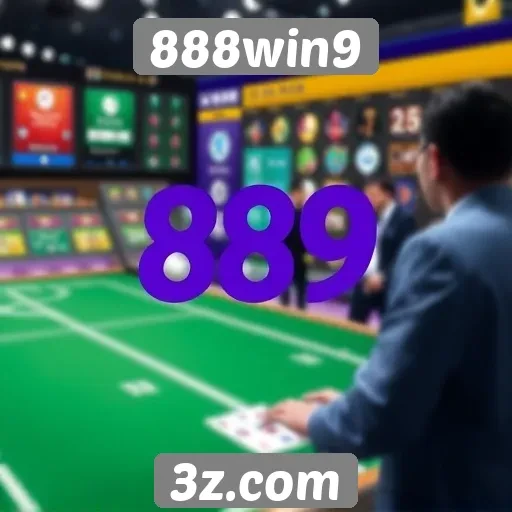 Facilidade de navegação no site 888win9