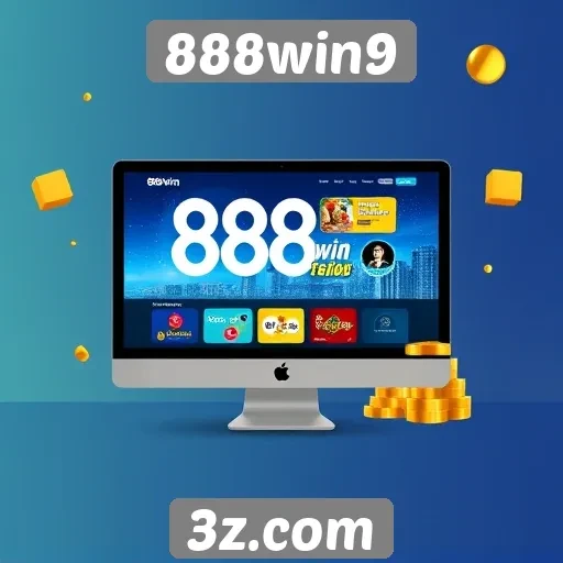 Experiência do usuário na interface do 888win9